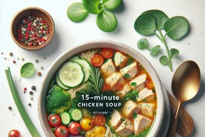 Whip Up Comfort Fast: 15-Minute Chicken Soup Recipe