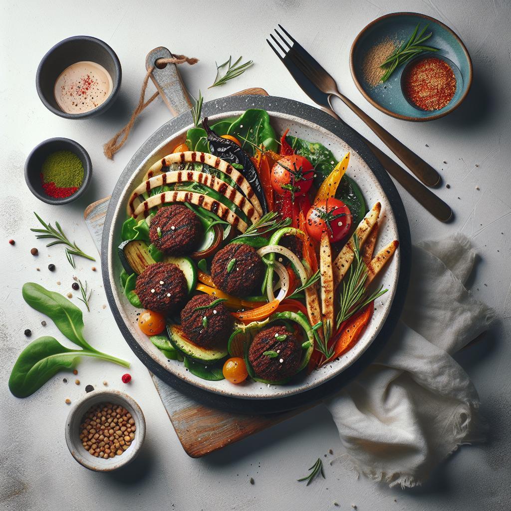 Beef Falafel Fusion: A Savory Twist on a Classic Delight