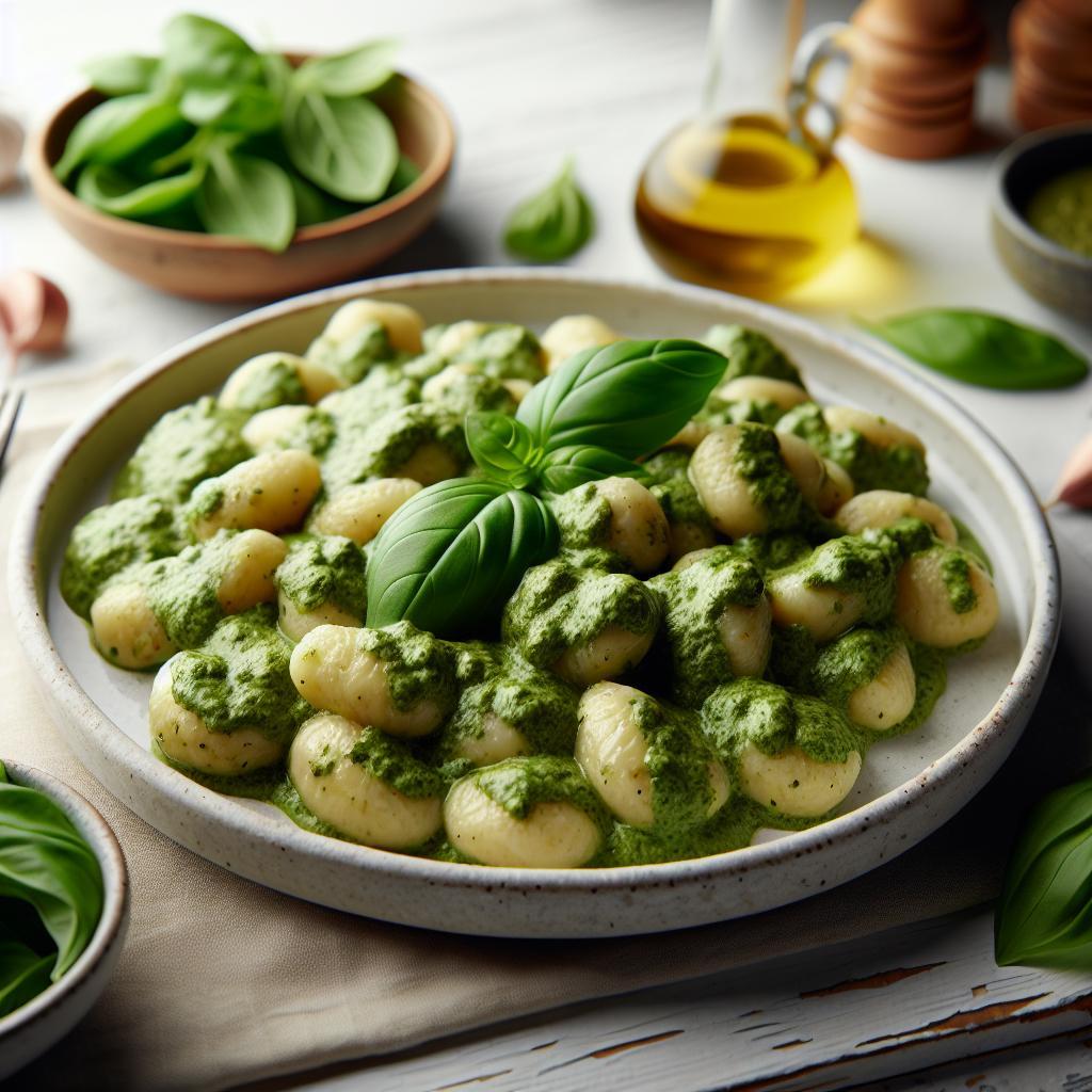 Velvety Creamy Pesto Gnocchi: A Flavorful Italian Delight
