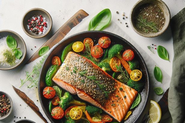 Herb-Infused Baked Salmon: A Flavorful Classic Unveiled