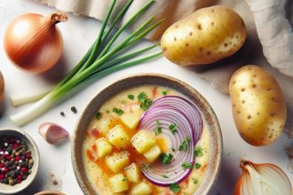 Southern Comfort: Creamy Potato Onion Soup Recipe Unveiled