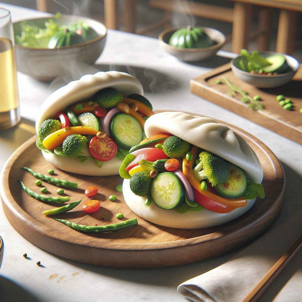 Steaming Into Flavor: The Art of Vegetable Bao Buns