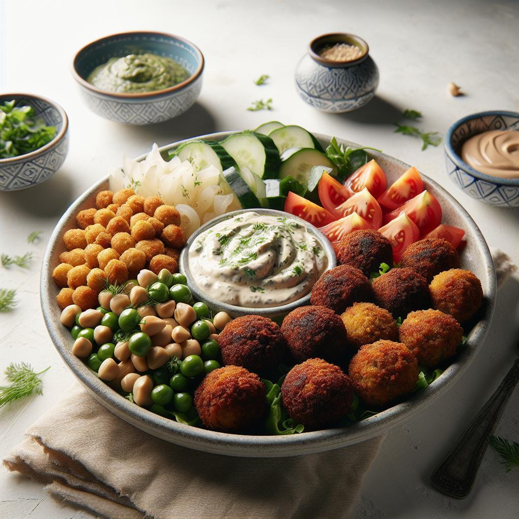 Crispy Falafel & Creamy Tahini: A Perfect Middle Eastern Duo