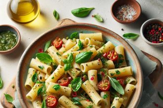 Mediterranean Herb Rigatoni: A Flavorful Pasta Journey