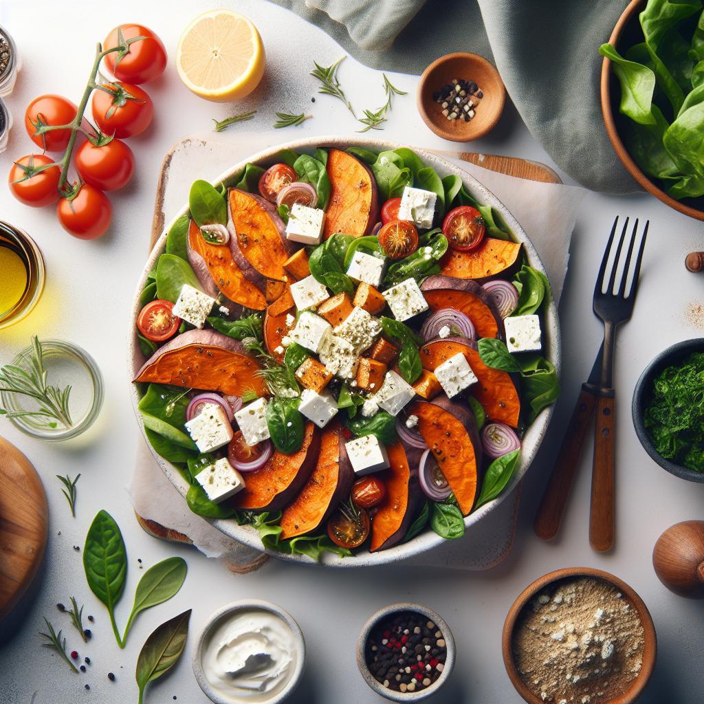 Southern Twist: Roasted Sweet Potato & Feta Delight