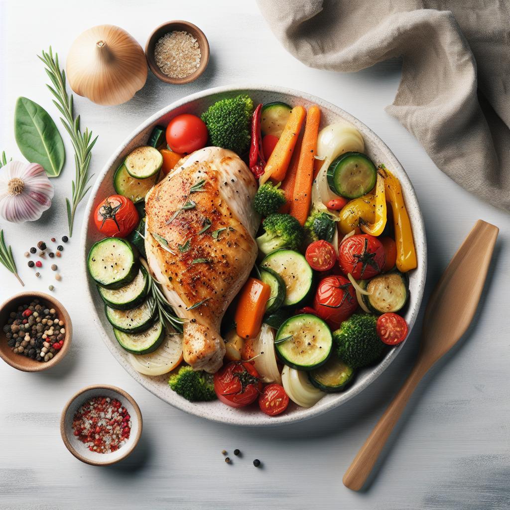 Wholesome Chicken Veggie Delights: Fresh Flavor Meets Health