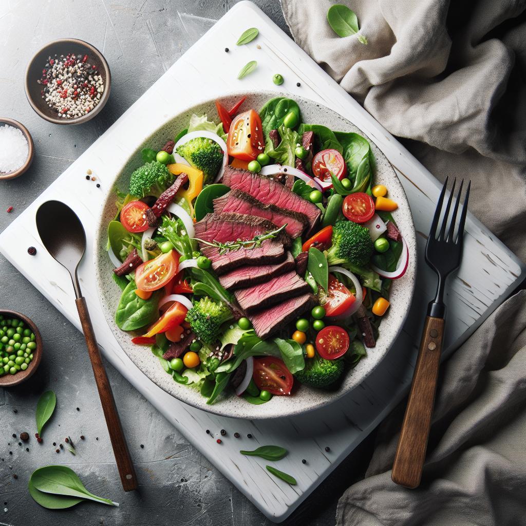 Speedy Savory: Crafting the Perfect Fast Beef Salad