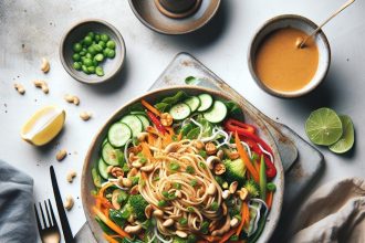 Quick & Flavorful: 15-Minute Peanut Noodle Salad Recipe