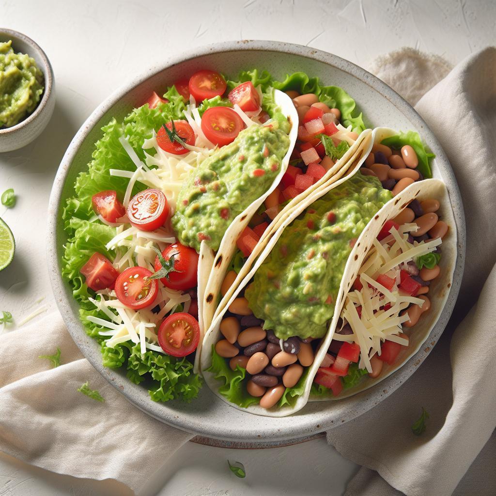 Wholesome Vegetarian Bean Tacos: Flavorful & Nutritious Bites