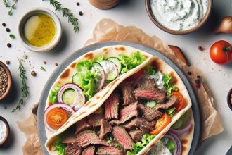 Savoring Beef Gyros: A Flavorful Twist on Classic Greek Street Food