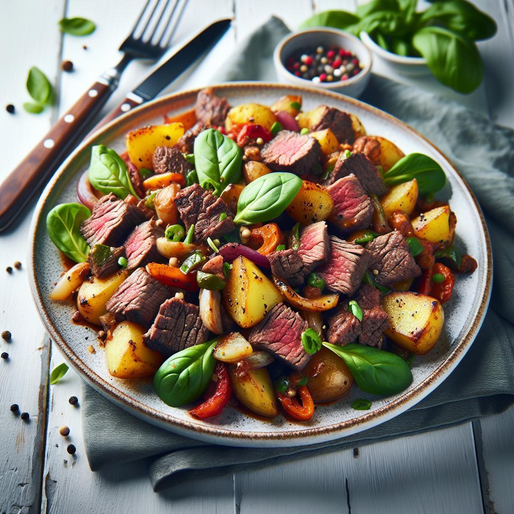 Savor the Classic Comfort: Perfect Beef and Potato Hash Recipe