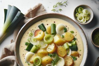 Creamy Southern Potato Leek Soup: A Comforting Classic