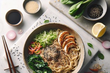 Whip Up a Quick Sesame Noodle Bowl: Easy & Flavorful Meal