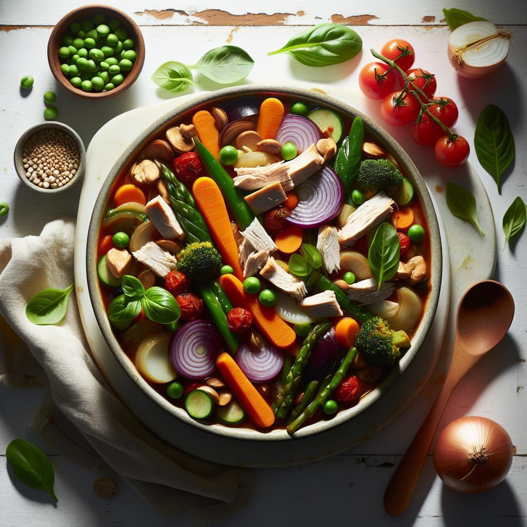 Hearty One-Pot Turkey & Veggie Stew: Nutritious & Easy