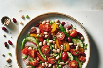 Mediterranean Bean Salad: A Fresh Burst of Flavor and Health