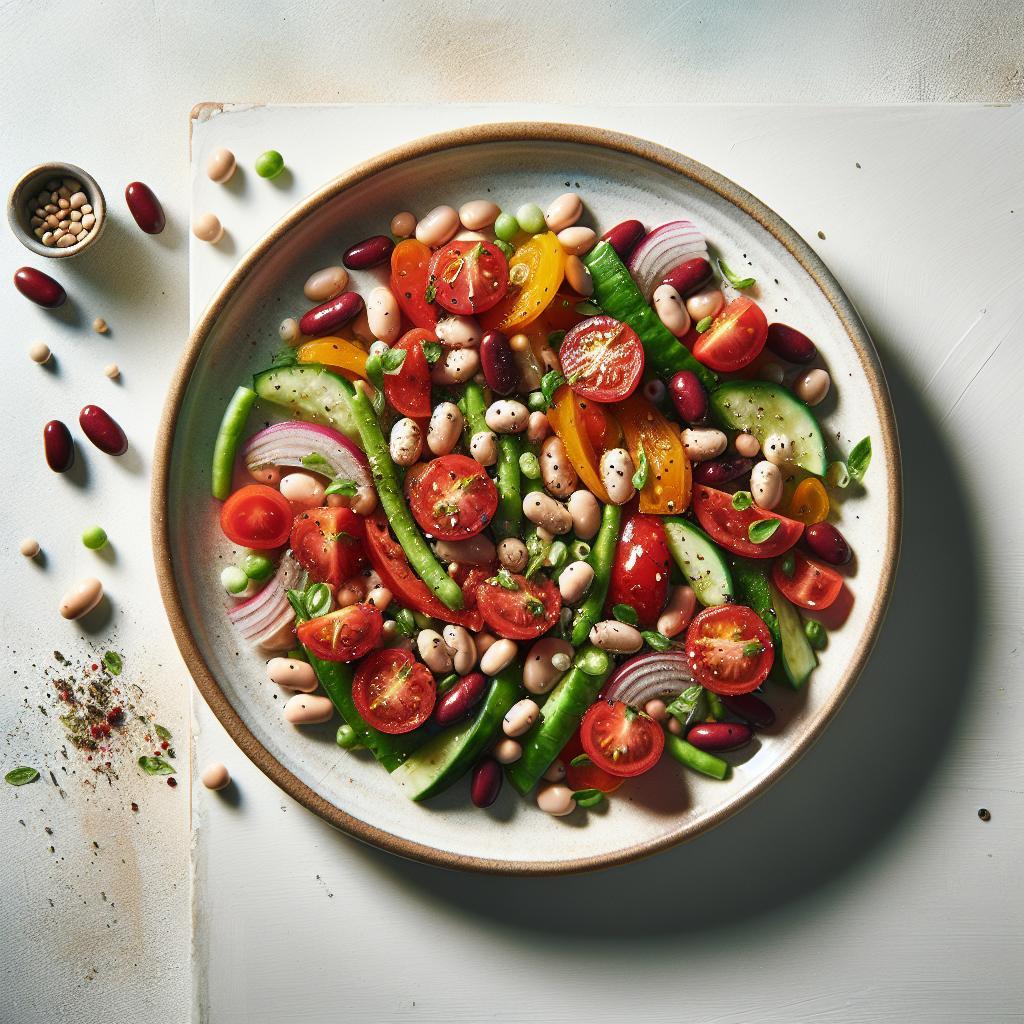Mediterranean Bean Salad: A Fresh Burst of Flavor and Health