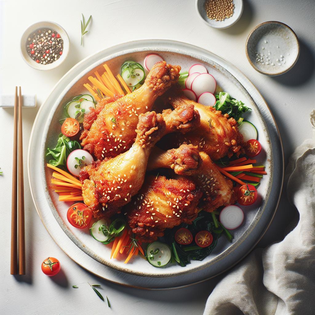 Savoring Korean Chicken: A Crispy Journey of Bold Flavors
