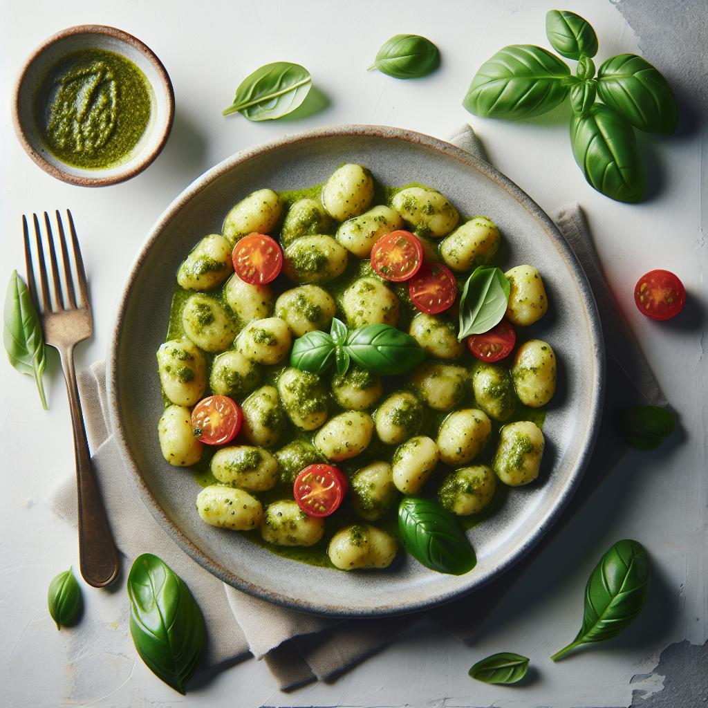 Velvety Creamy Pesto Gnocchi: A Flavorful Italian Delight