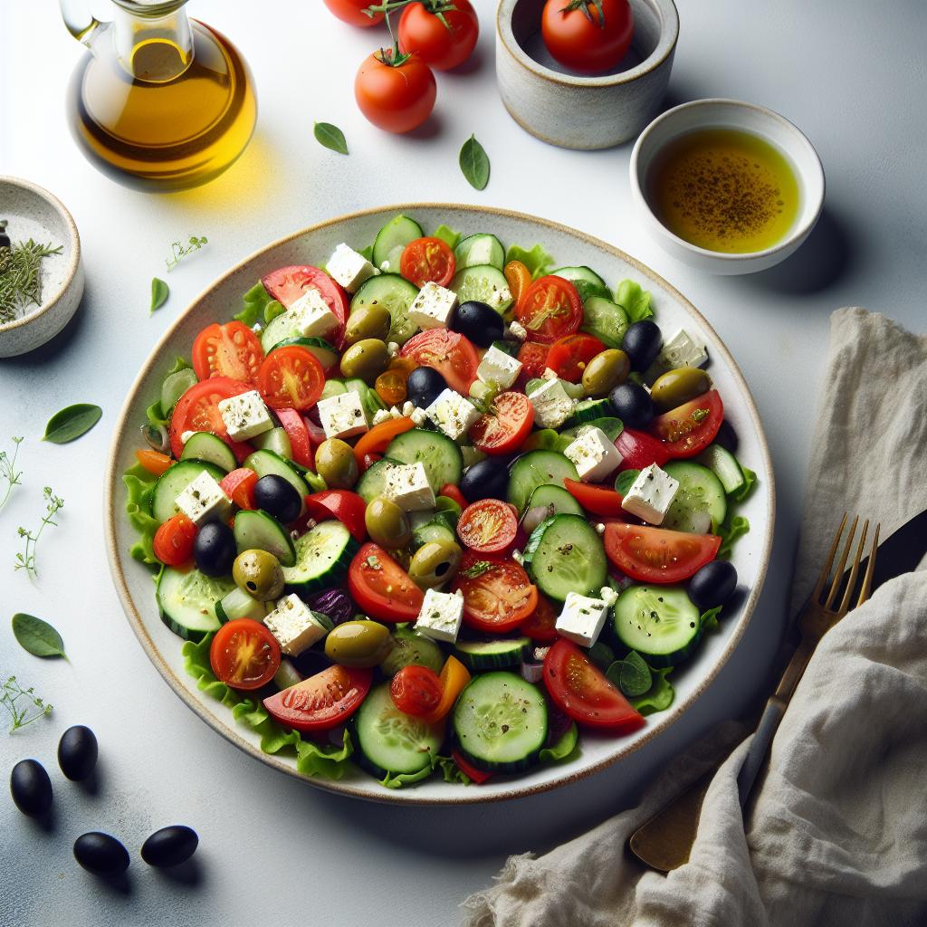 Mediterranean Salad Magic: A Fresh Twist on Classic Flavors