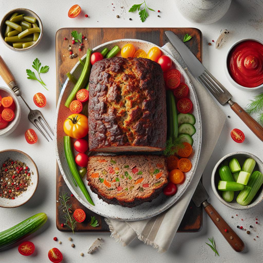 Southern Baked Beef Meatloaf: Classic Comfort in Every Slice