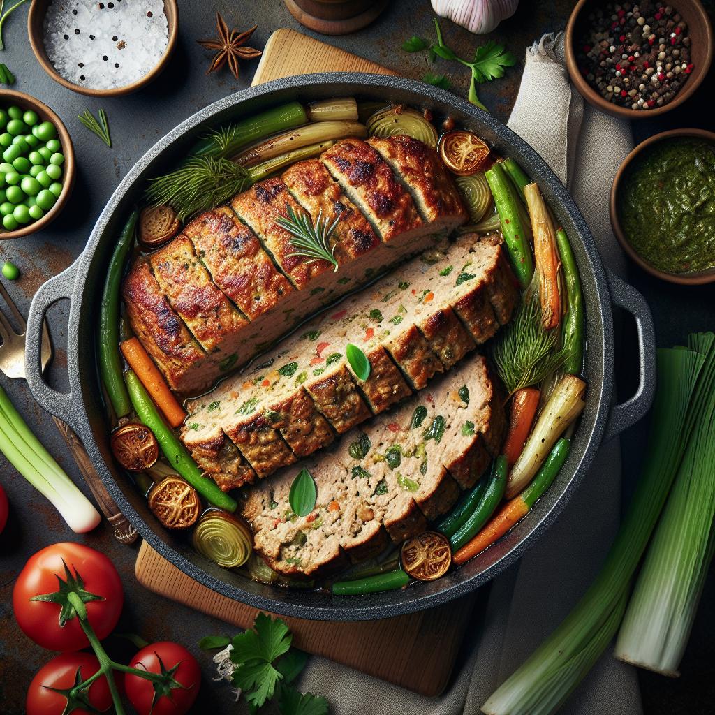 Hearty One-Pot Turkey Meatloaf Bake: Easy & Delicious Meal