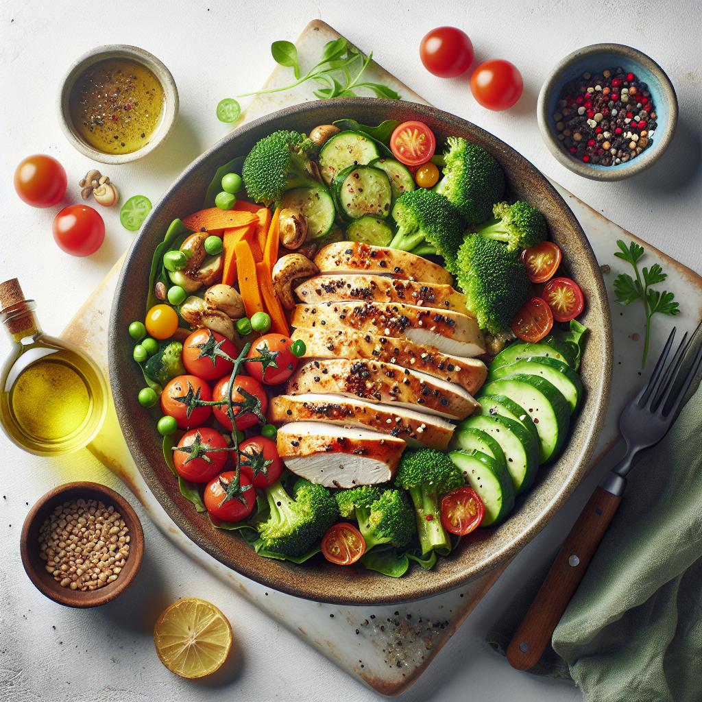 Wholesome Chicken Veggie Delights: Fresh Flavor Meets Health