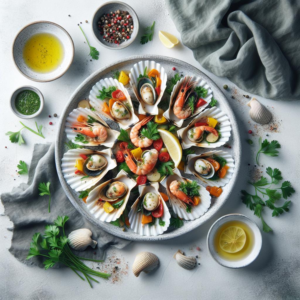 Mediterranean Herb Shells: Flavorful Treasures of the Sea