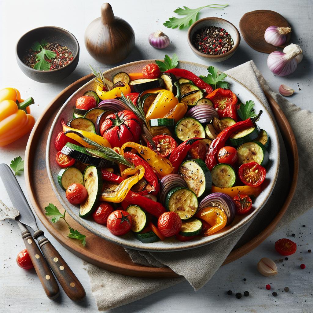 Roasted Vegetable Ratatouille: A Flavorful Garden Medley