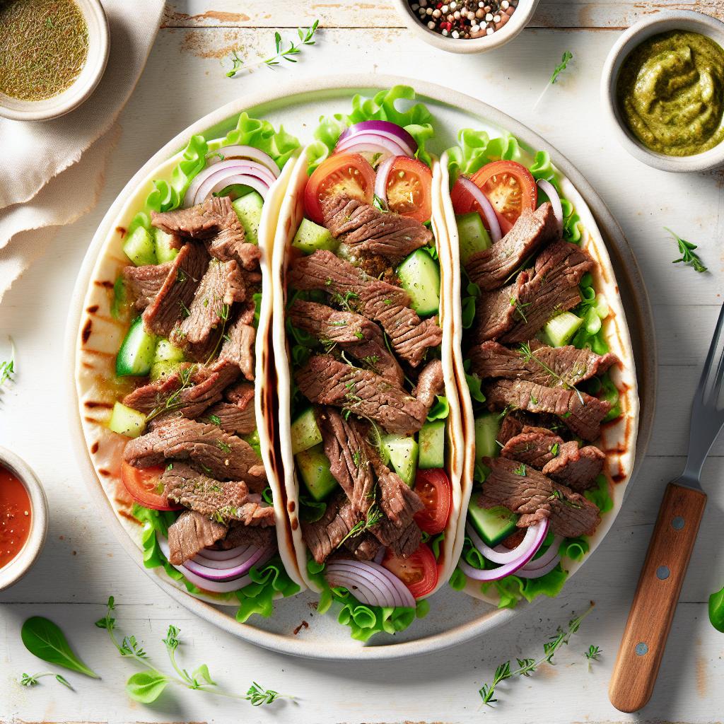 Savoring Beef Gyros: A Flavorful Twist on Classic Greek Street Food