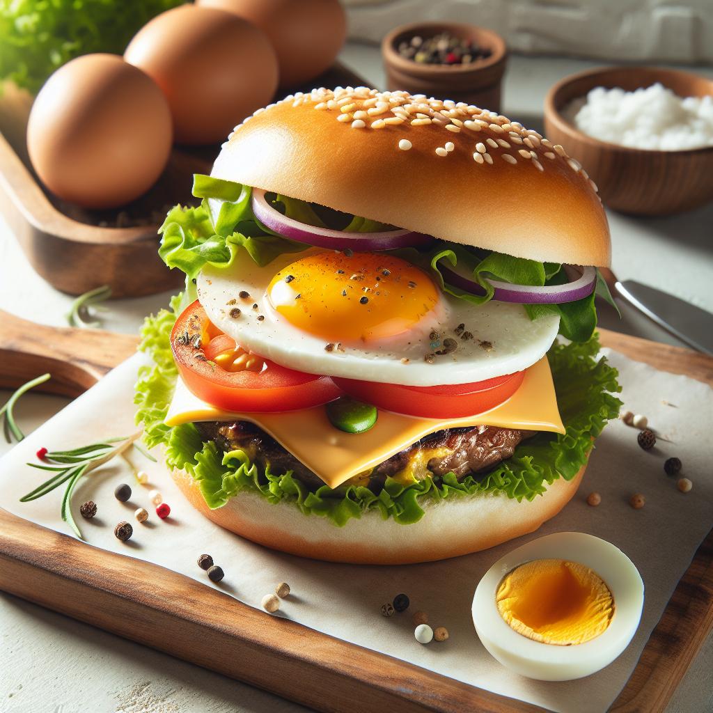 Swift Egg Burger: A Quick Twist on a Classic Favorite