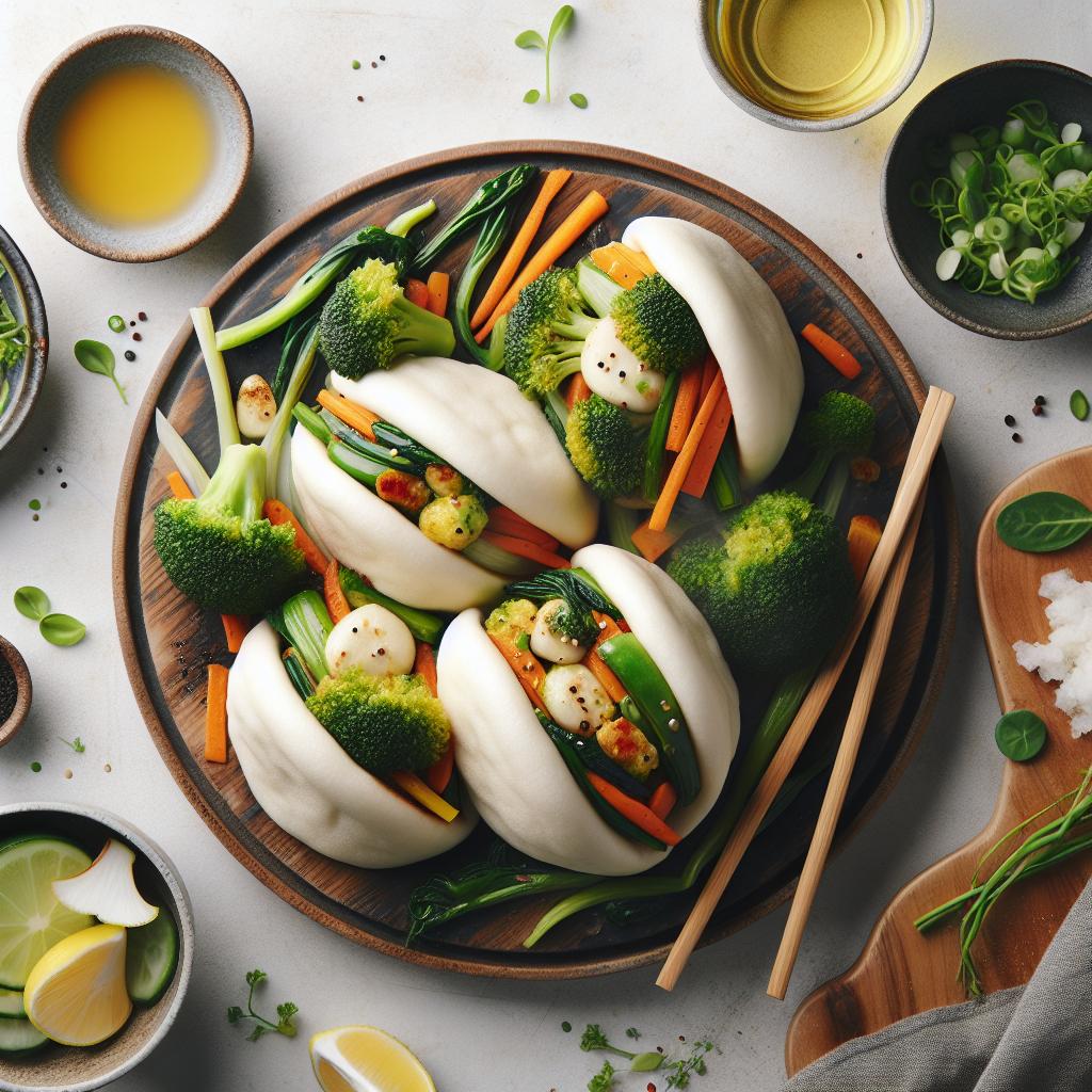 Steaming Into Flavor: The Art of Vegetable Bao Buns