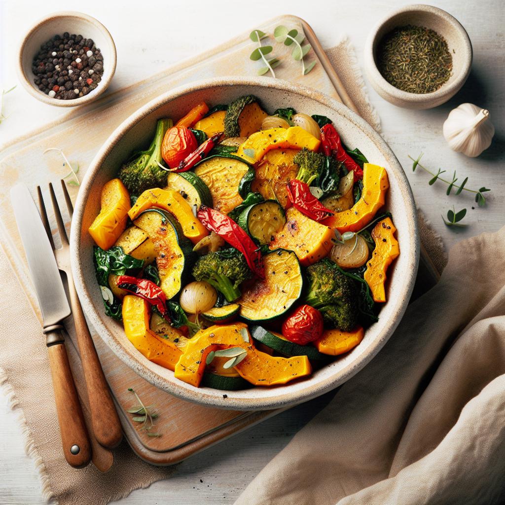 Cozy Up with a Savory Roasted Squash Casserole Bowl