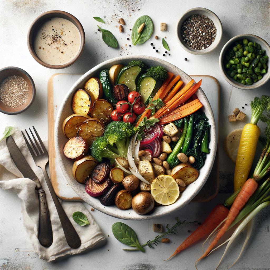 Hearty Southern Roasted Root Medley Bowl Recipe Delight