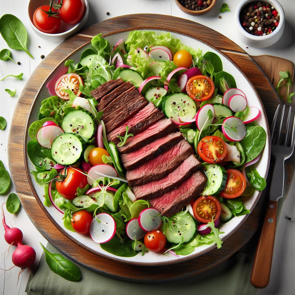 Speedy Savory: Crafting the Perfect Fast Beef Salad