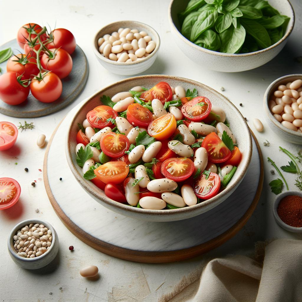 Bright & Fresh: The Ultimate White Bean Tomato Salad Recipe