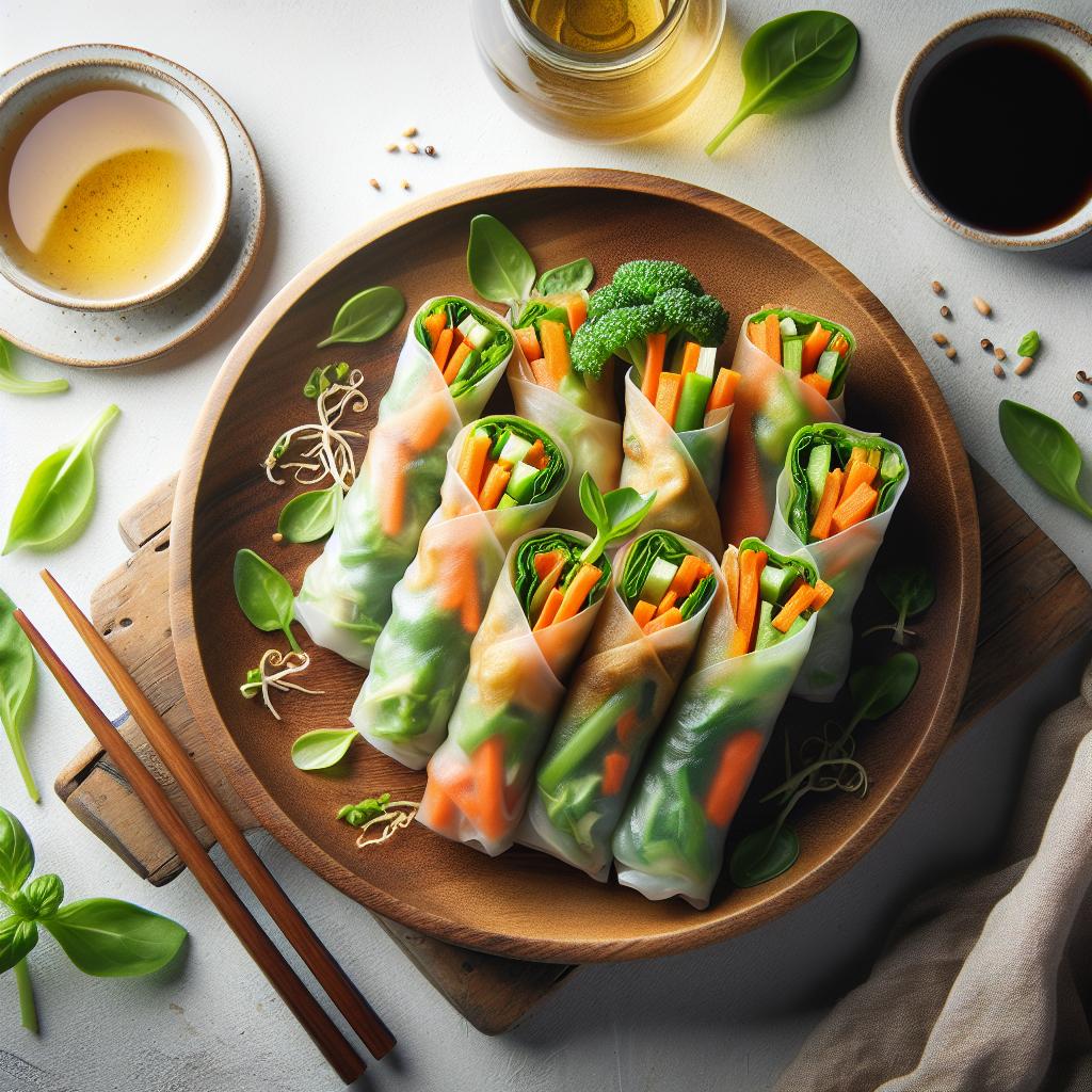 Crispy Vegetable Spring Rolls: A Fresh Twist on Tradition
