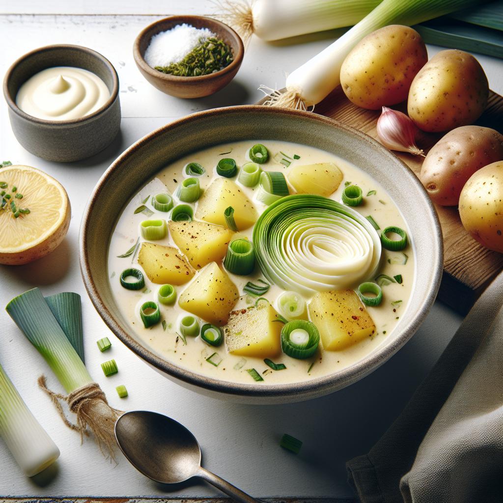 Creamy Southern Potato Leek Soup: A Comforting Classic
