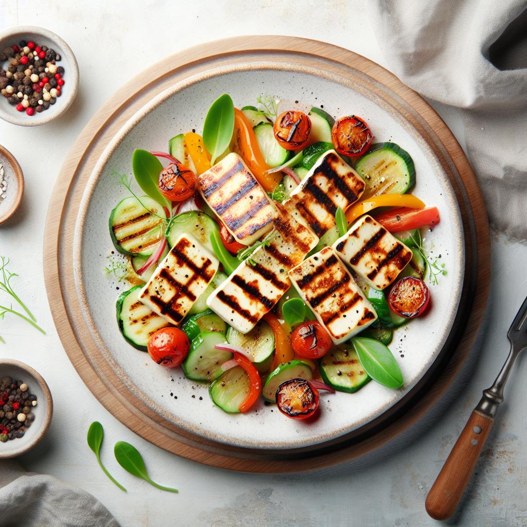 Savor the Flavor: Perfect Grilled Halloumi Salad Recipe
