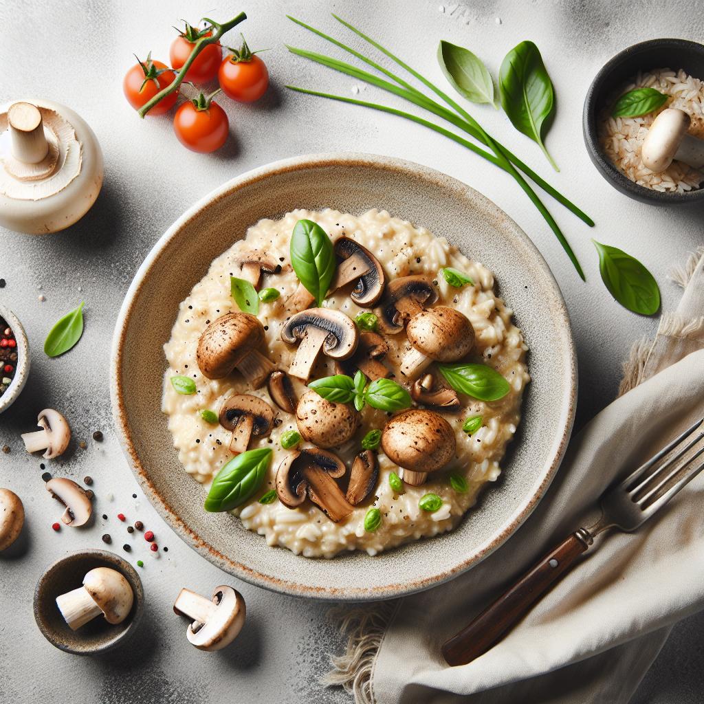 Savor the Silk: Mastering Creamy Mushroom Risotto Magic