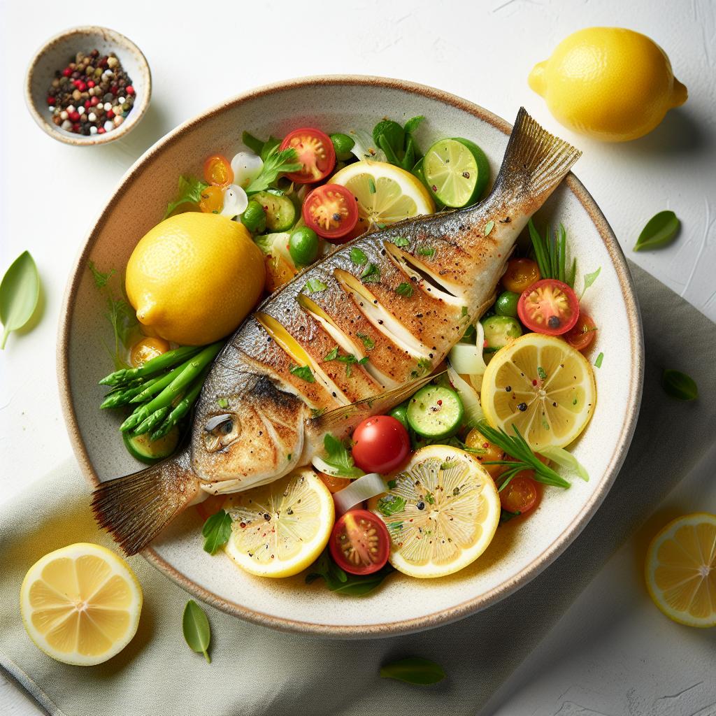 Zesty Baked Snapper Lemon Bowl: A Citrus Seafood Delight