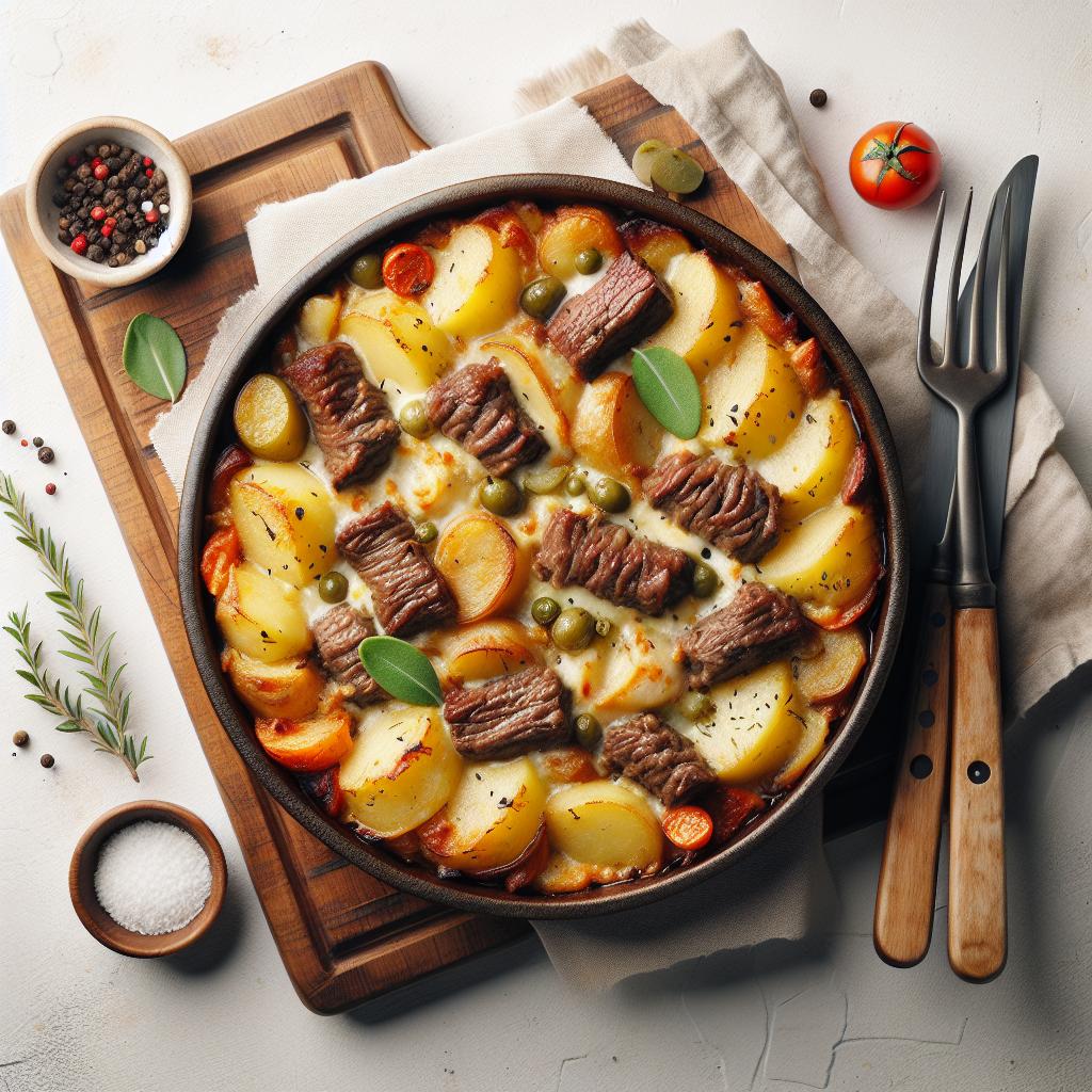 Hearty Beef and Potato Casserole: Comfort Food Delight