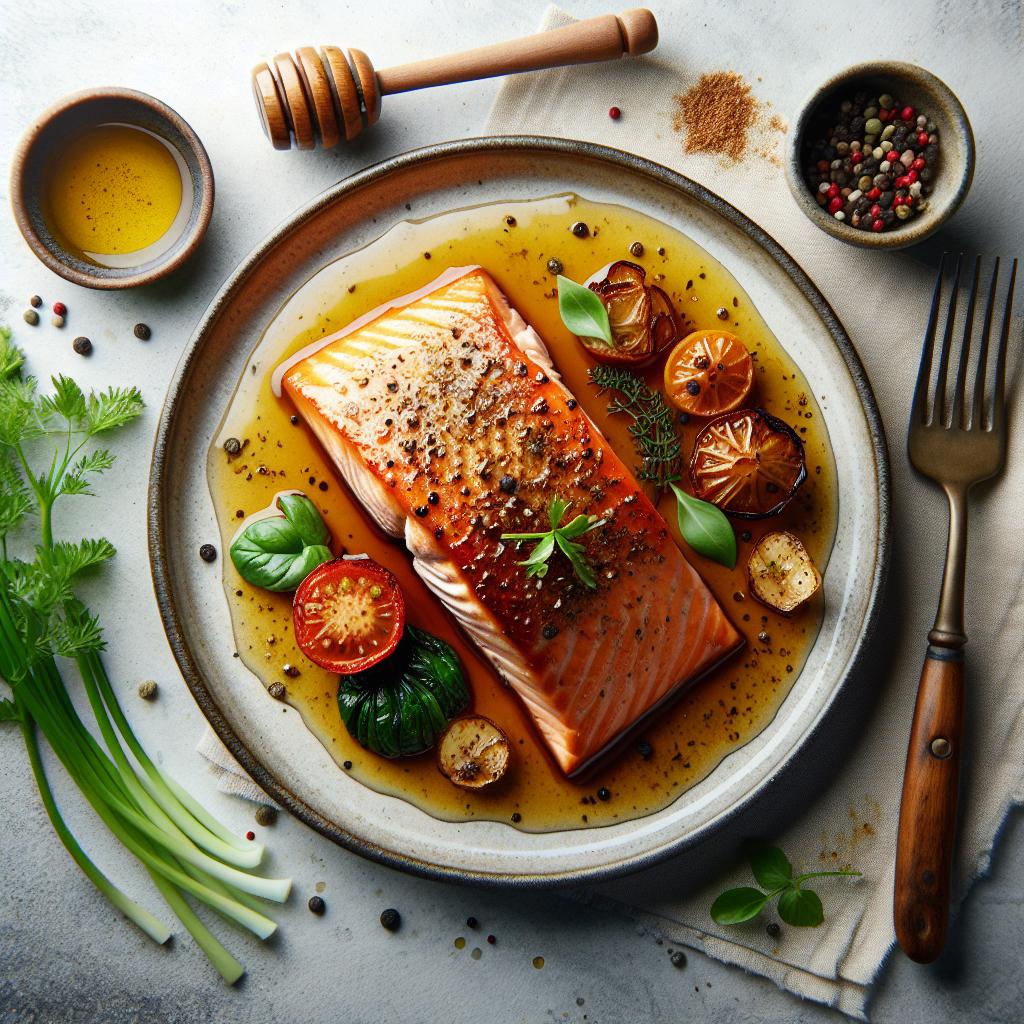 Sweet & Savory: Mastering Baked Salmon with Honey Glaze